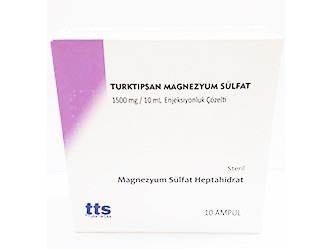 TURKTIPSAN MAGNEZYUM SÜLFAT 1500 MG / 10 ML