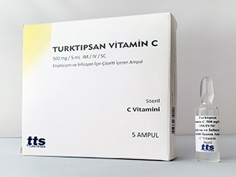 TURKTIPSAN VITAMIN C 500 MG / 5 ML AMPUL