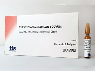 TURKTIPSAN  METAMIZOL SOD. 1000 MG  / 2 ML AMPUL